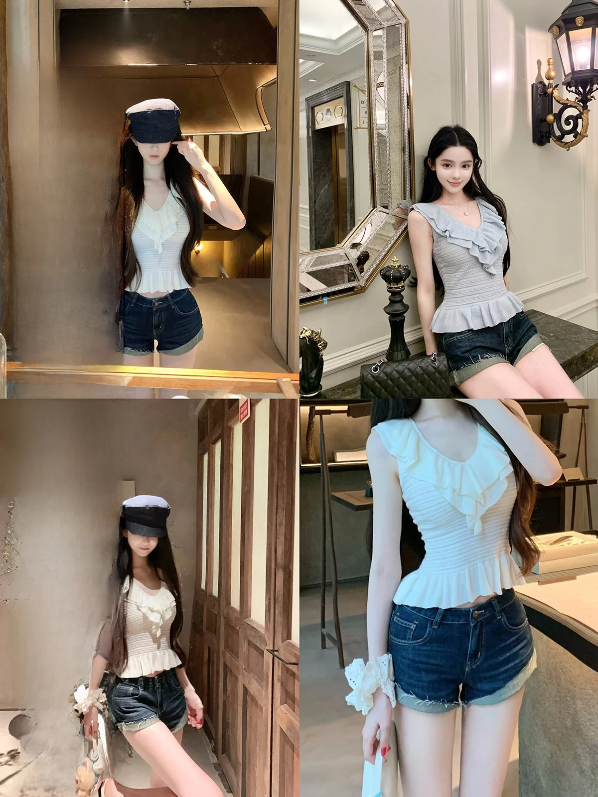 

Женские летние джинсы Hotdog Spicy с низкой посадкой, облегающие, с эффектом удлинения ног, повседневные, из денима...