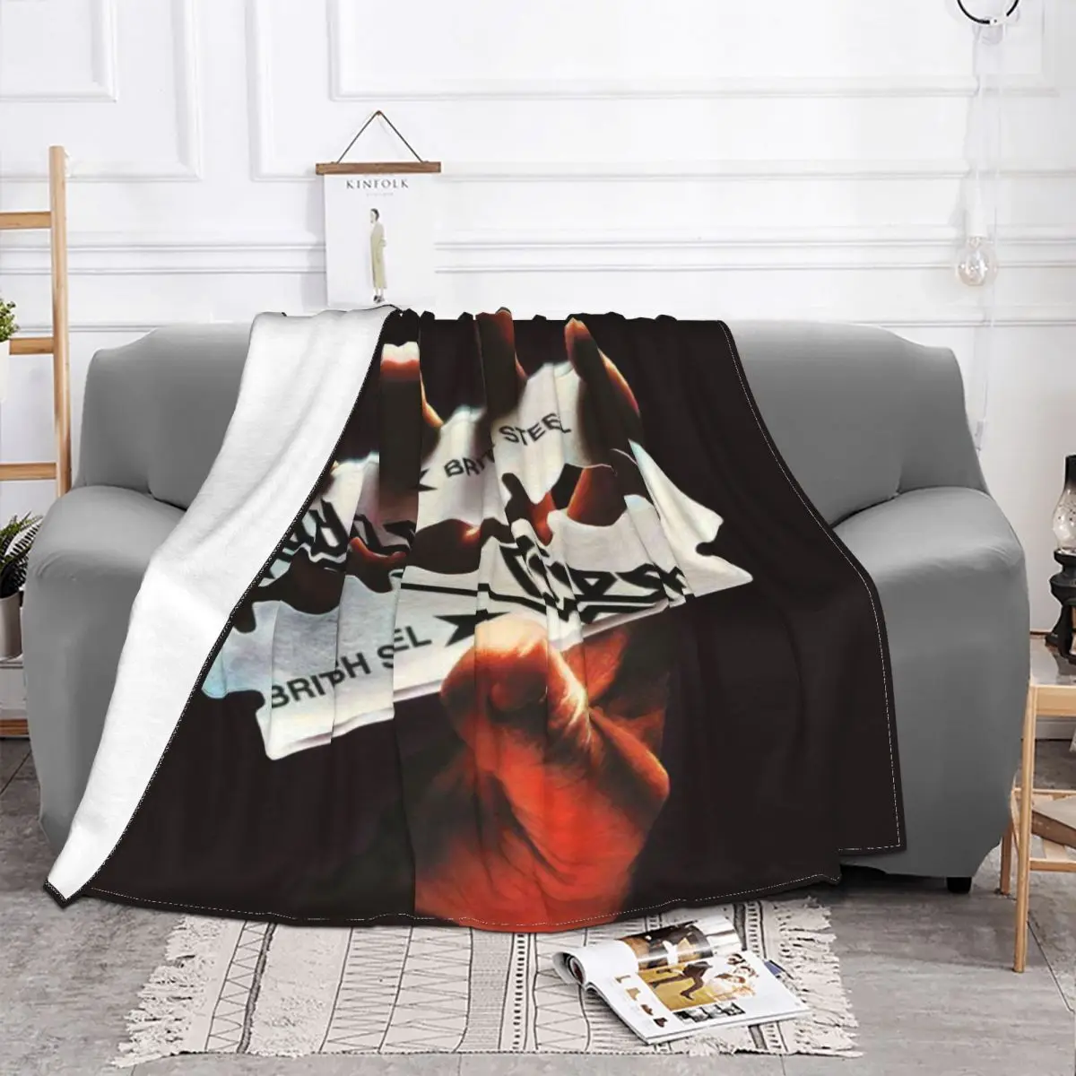 Judas Priest Firepower 554 Plush Quilt For Bed Home And Decoration Throw Blanket