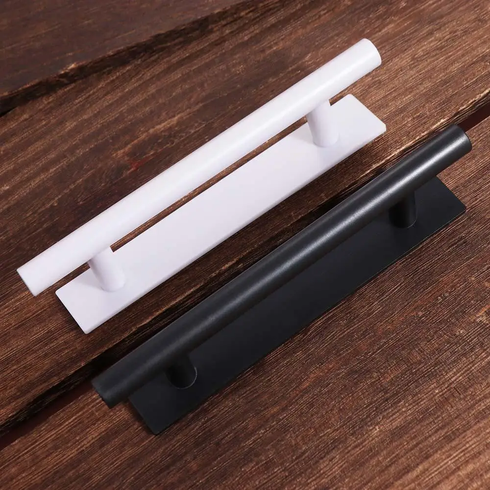 

Minimalist Knobs Self-adhesive Door Handle Surface Mounted Push-pull Door Pull Plastic No punching Cabinet Handle Window