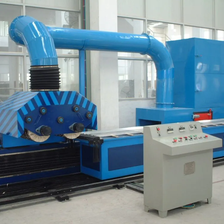 Automatic aluminum extrusion profile polishing machine for metal profile