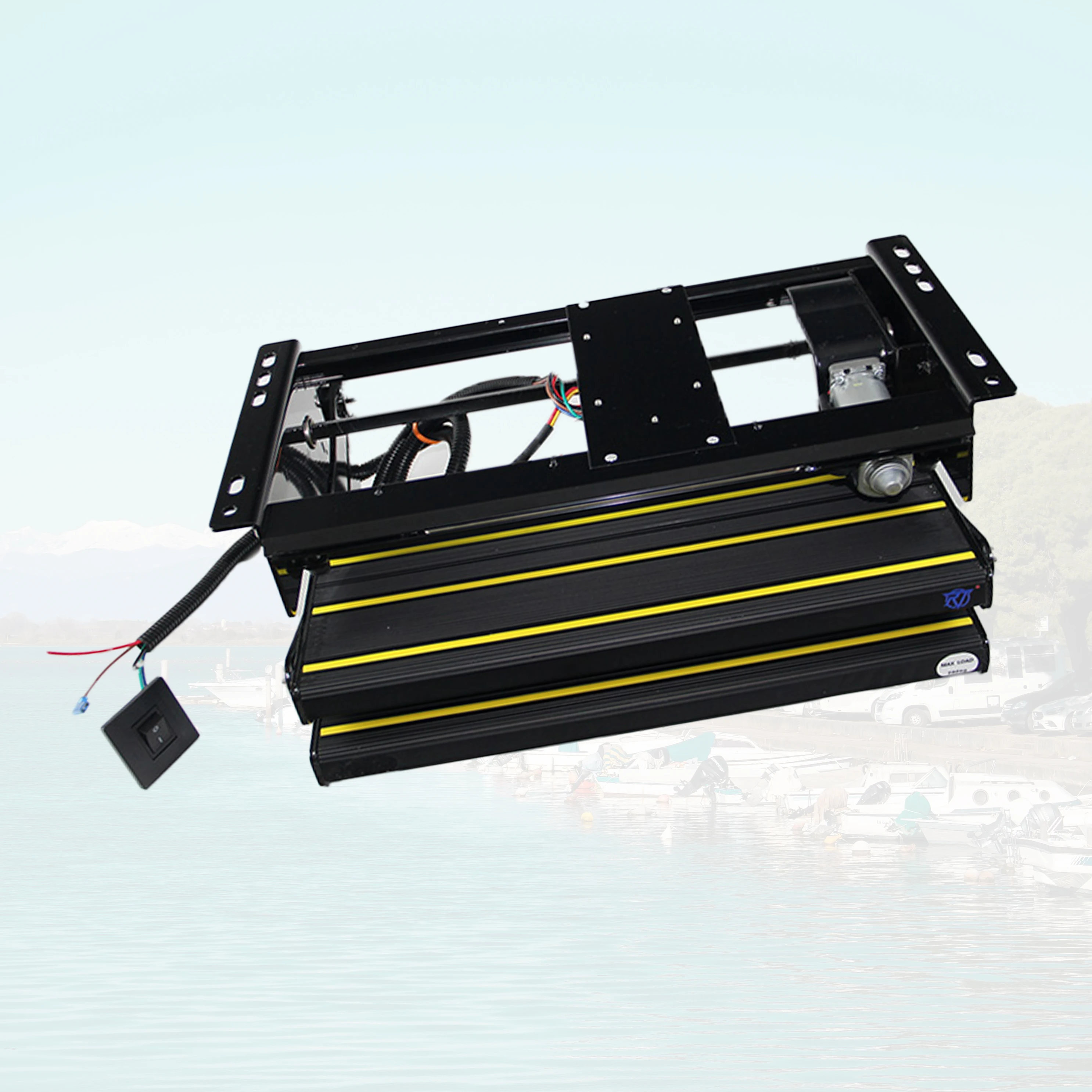 

Best Price Of New Design RV Auto Double Steps For Different Types Of Caravans With High Quality