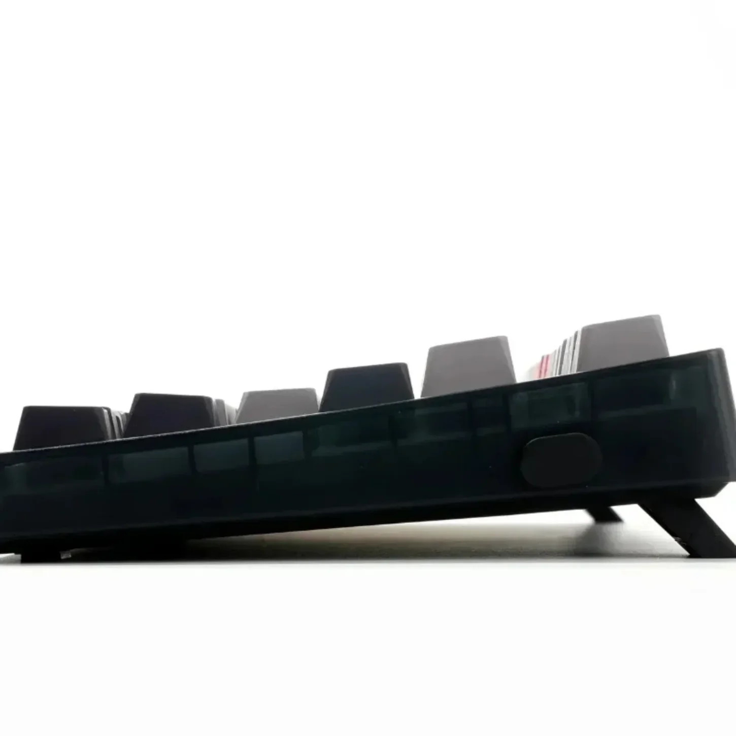 Sakura Raven Keycaps Sakura Sisi Terukir Tembus PBT Sublimasi Termal 130 Tombol untuk MX Switch Gaming Mekanis Keyboard