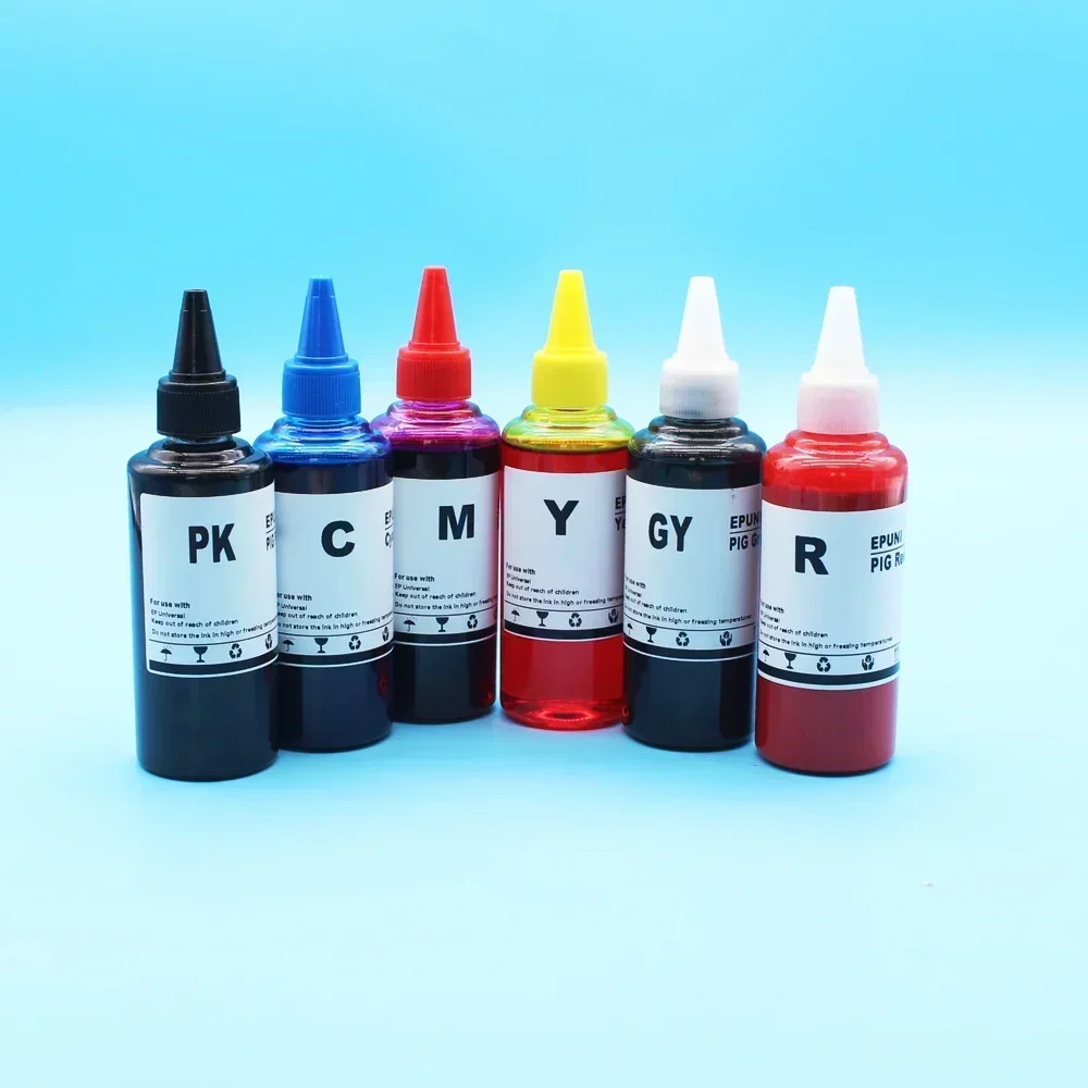 

XP-15000 Printer Sublimation Ink For Epson Expression Photo HD XP15000 XP-15010 XP15010 XP-15080 XP15080 T312 T314XL 6 X 100ML