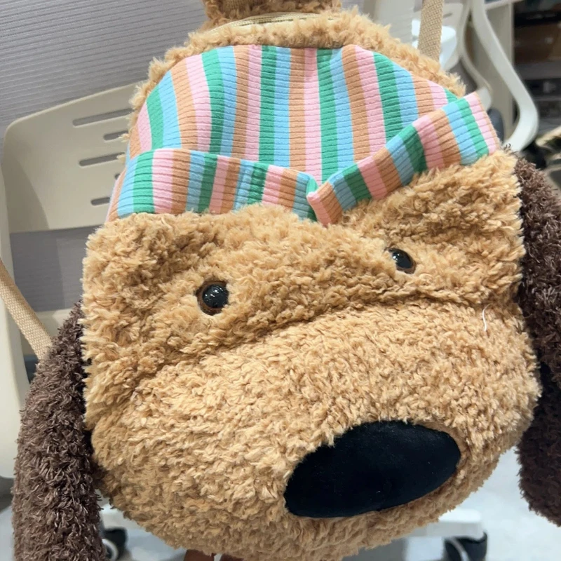 Internet Celebrity New Cute Little Dog Travel Backpack Large Capacity Backpack Women Cartoon Bag Birthday Doll Backpack Gift