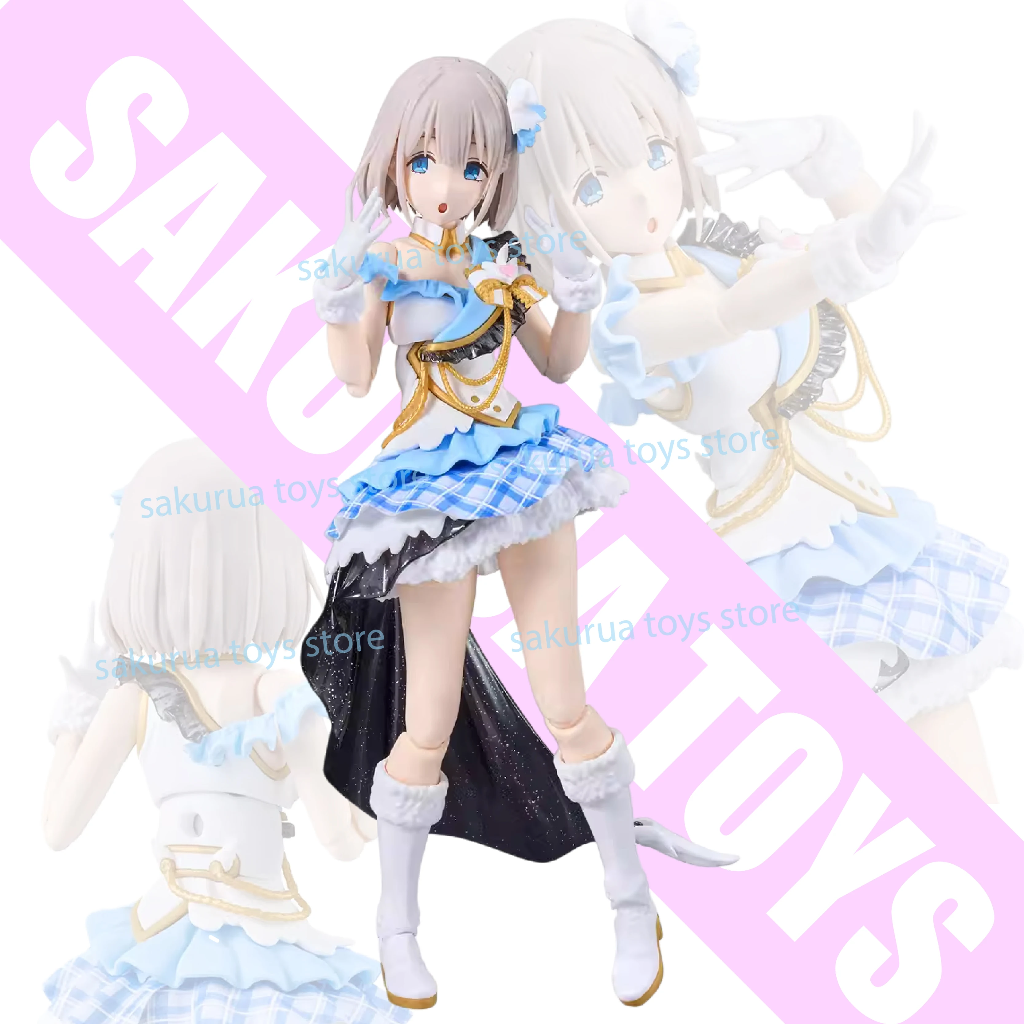 

In Stock Bandai 30MS Serizawa Asahi Idol Master Shining Colors Machine Girl Assembly Model Action Figure Collection Gift