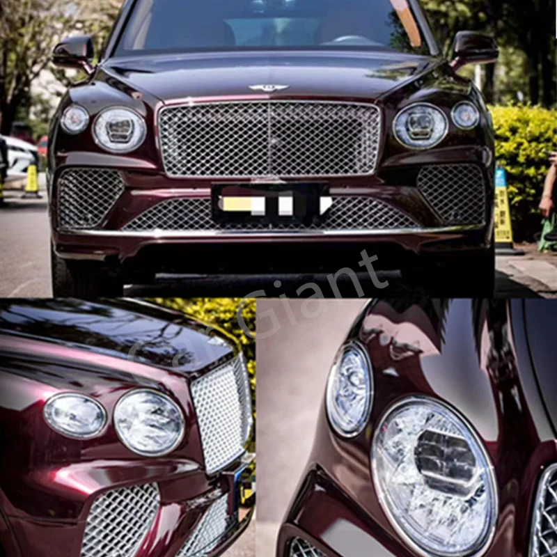 Hyper Gloss Metallic Edition Super gloss The Black Rose vinyl wrap film Vehicle wrapping for car wrap Bubble free easy install