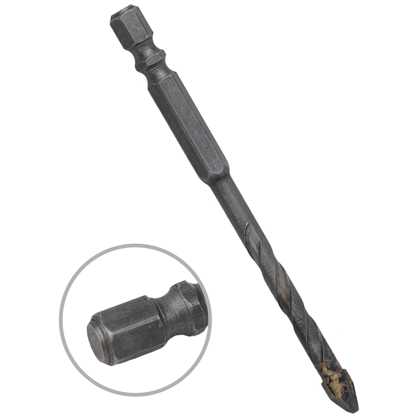 Foret excentrique multifonction 6-12mm, tête tordue pour carreaux de céramique, briques à bulles en plastique, outil électrique, 1 pièce