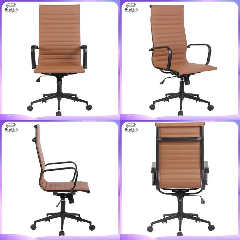 chaise-de-bureau-ergonomique-en-cuir-pu-hauteur-reglable-rotation-a-360°-°-chaise-de-bureau-pivotante-pour-la-maison-le-bureau-l'hotel-l'hopital-l'ecole-l'ordinateur