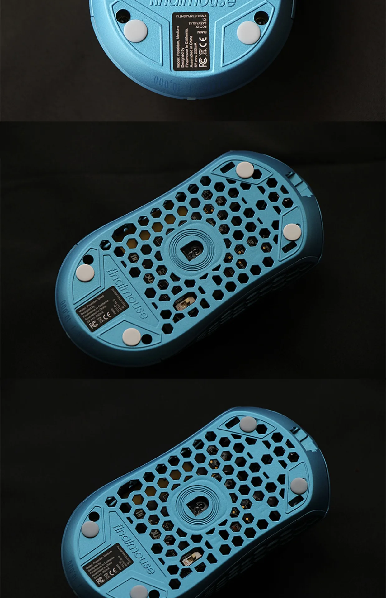 Ultraglide Kleine Runde PTFE-Mausfüße DIY Maus-Gleitfüße ICE Control Speed Version Verschleißfest E-Sport Universal – Detail 8
