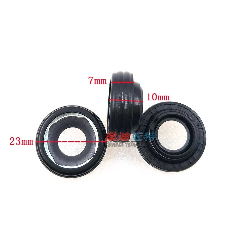 HCC Car Air Compressor Oil Seal Stamp Gasket Shaft Seal For FS10 / FX15 / VF2 R134a Compressor Repair Parts