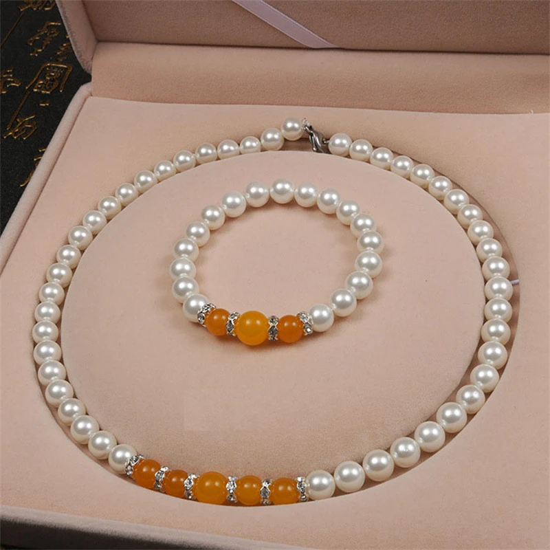 mae-presente-moda-classico-personalidade-8mm-concha-branca-perola-agata-colares-pulseira-terno-de-noiva-atacado-conjuntos-de-joias-femme