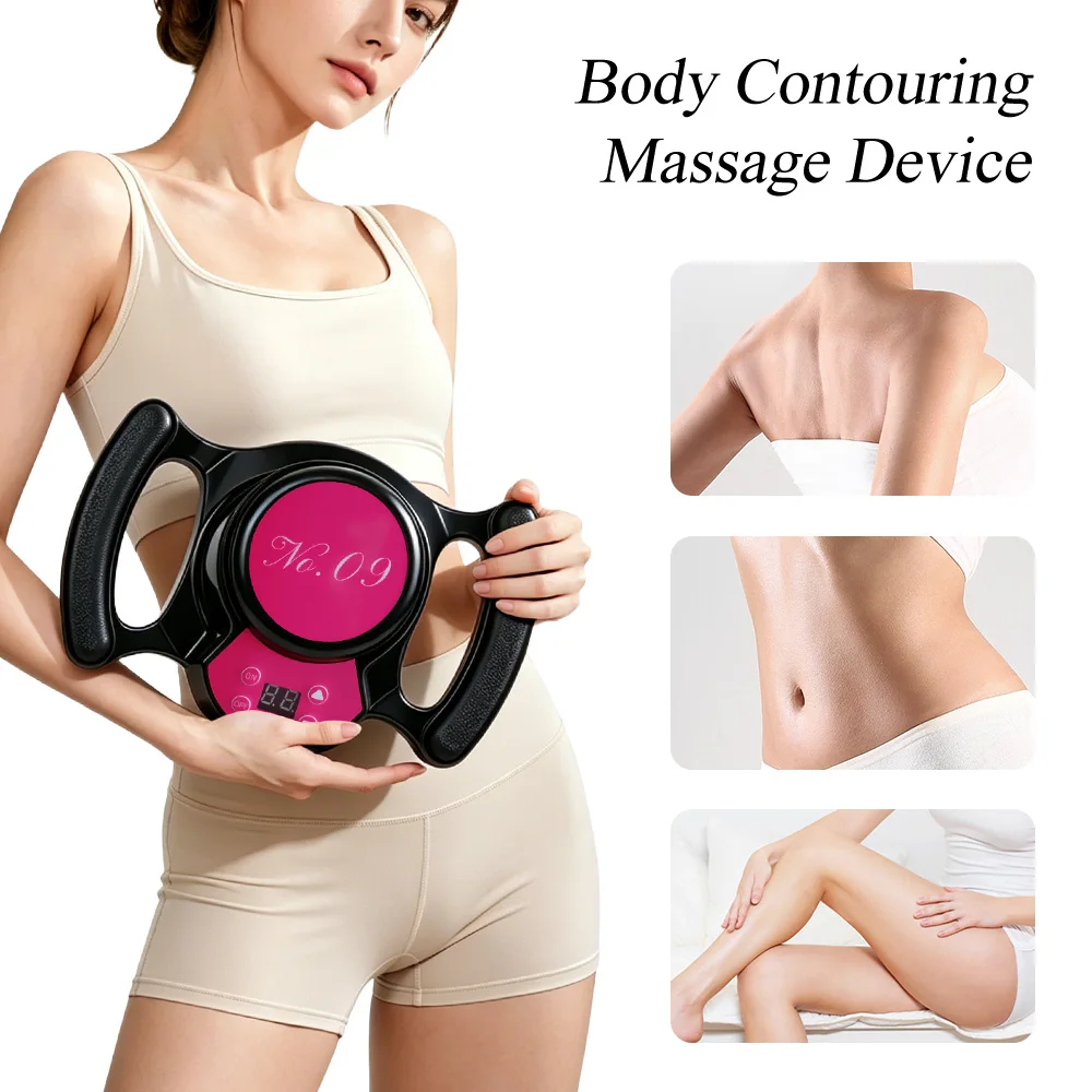 

360° Electric Body Massager Roller EMS Vibration Cellulite Reduction Muscle Relaxation Body Shaping Slimming Fitness Device