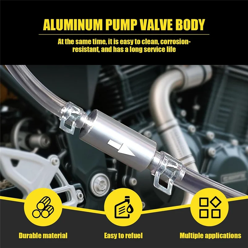 Dependable-Universal Brake Fluid Bleeder-Brake Bleeder Hose-One Way Check Valve Tube Bleeding For Car Motorcycle Clutch Tool Kit - view 2