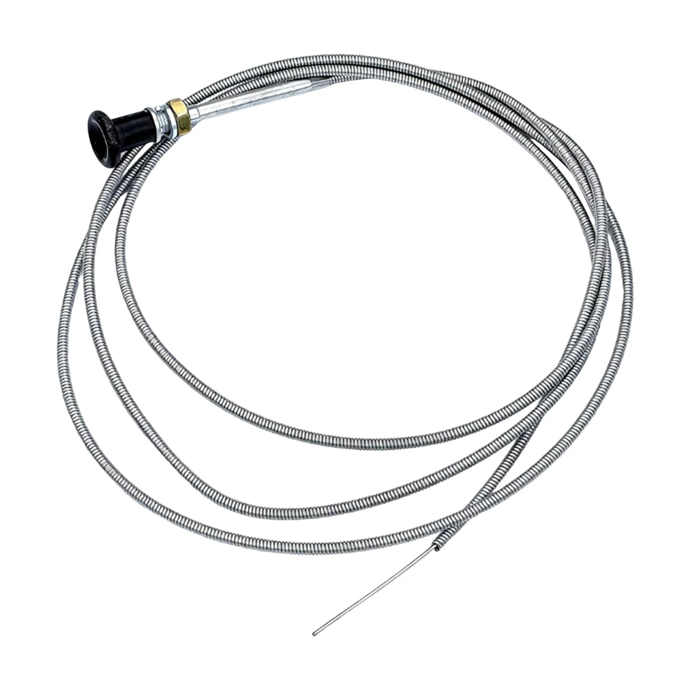 Pull Cord Cable 96 Inch Cuttable Size for Lawn Mower for tractor and for Go for kart Throttle Linkage With Smooth Push Pull