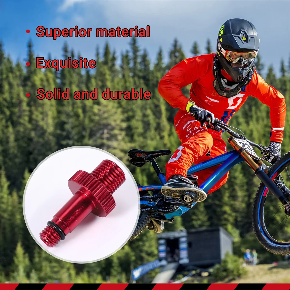 Mountain Bike Tool Rear Shock Air Valve Adapter for Rockshox Monarch/DT Swiss XMM/IFP Refueling Tool HOT