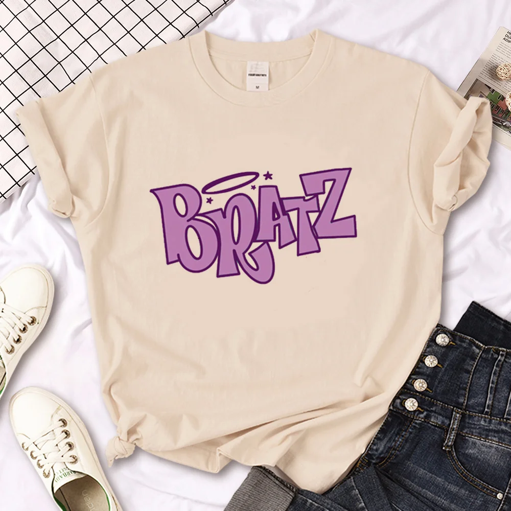 Bratz t-shirty damskie harajuku tshirt dziewczyna komiks harajuku śmieszne ubrania