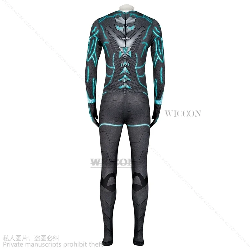 كوسبلاي أنمي كايجو رقم. 8 كوس كافكا هيبينو أزياء تنكرية حللا رجل الزي هالوين لعب الأدوار أزياء حفلة كوس Kaiju N