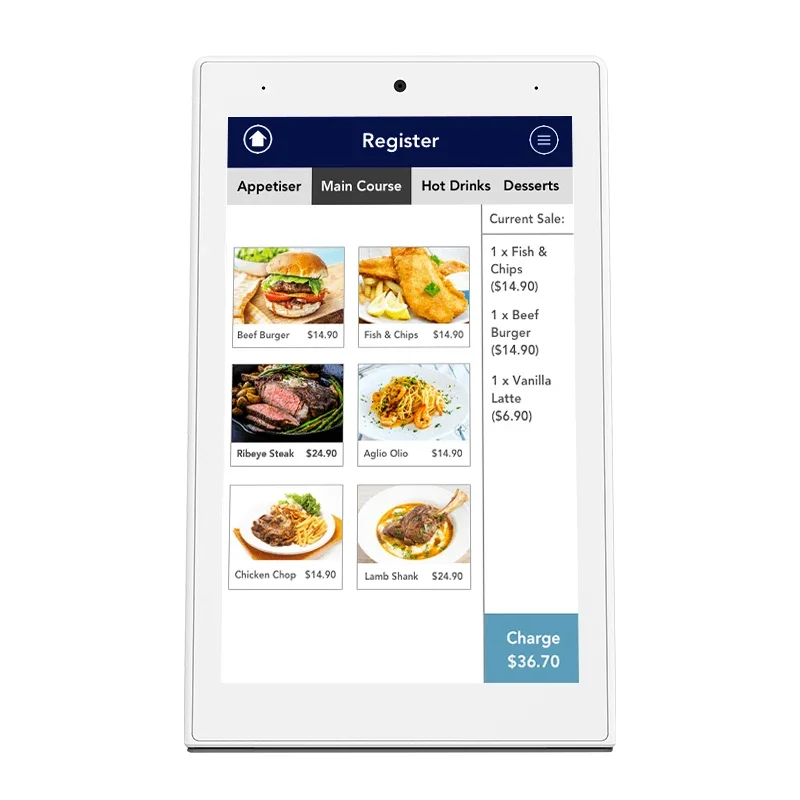 10-Inch Android Tablet PC with L-Shape Design 10-Point Touch Screen PoE Rj45 NFC Rockchip Processor for Customer Feedback view 6