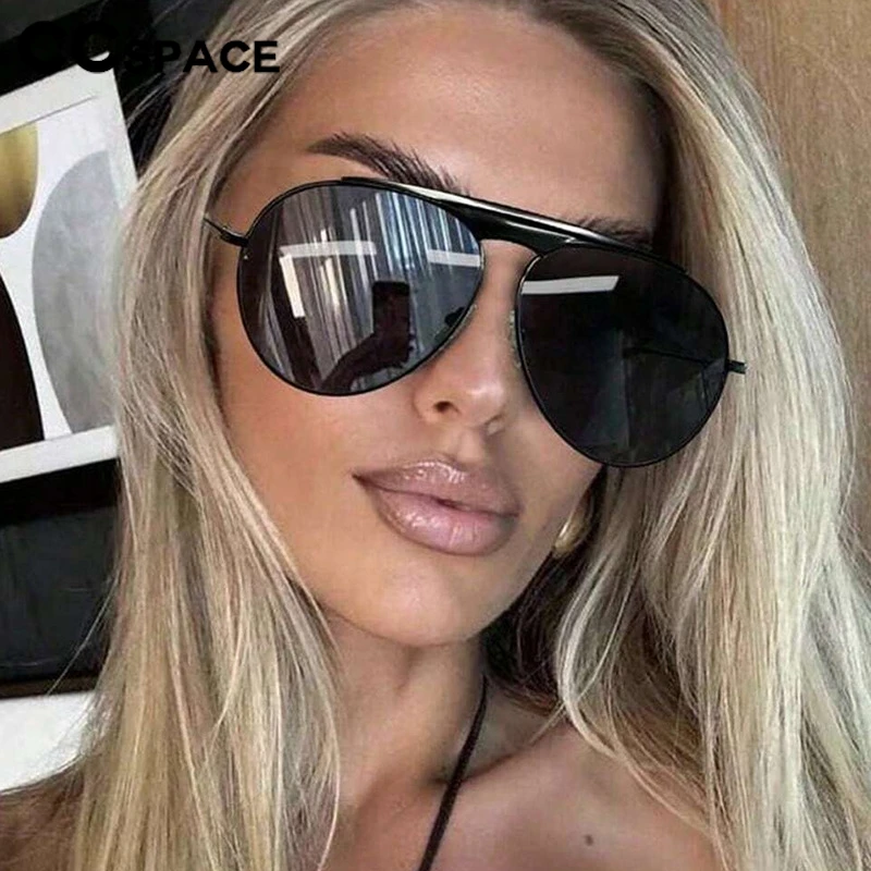 

New Classic Pilot Sunglasses Women Men Retro Shades Brand Designer Luxury Sun Glasses Vintage Single Beam UV400 Sunshade Eyewear