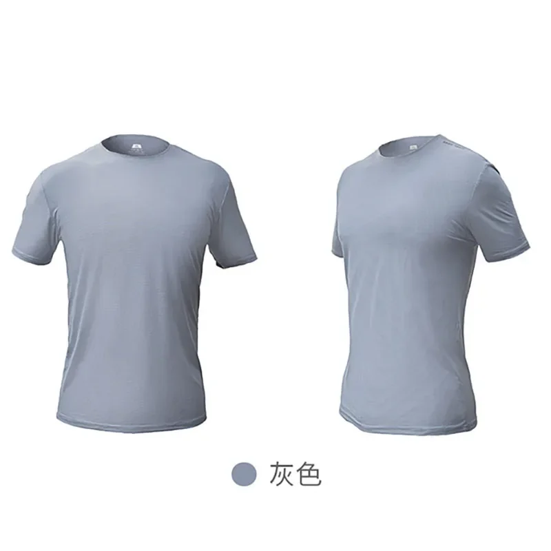 Youpin skah-تي شيرت بأكمام قصيرة للرجال ، تي شيرت جيد التهوية ، مصفوفة ثلاثية الأبعاد ، مرونة عالية ، خفيفة ، مريحة ، لياقة بدنية