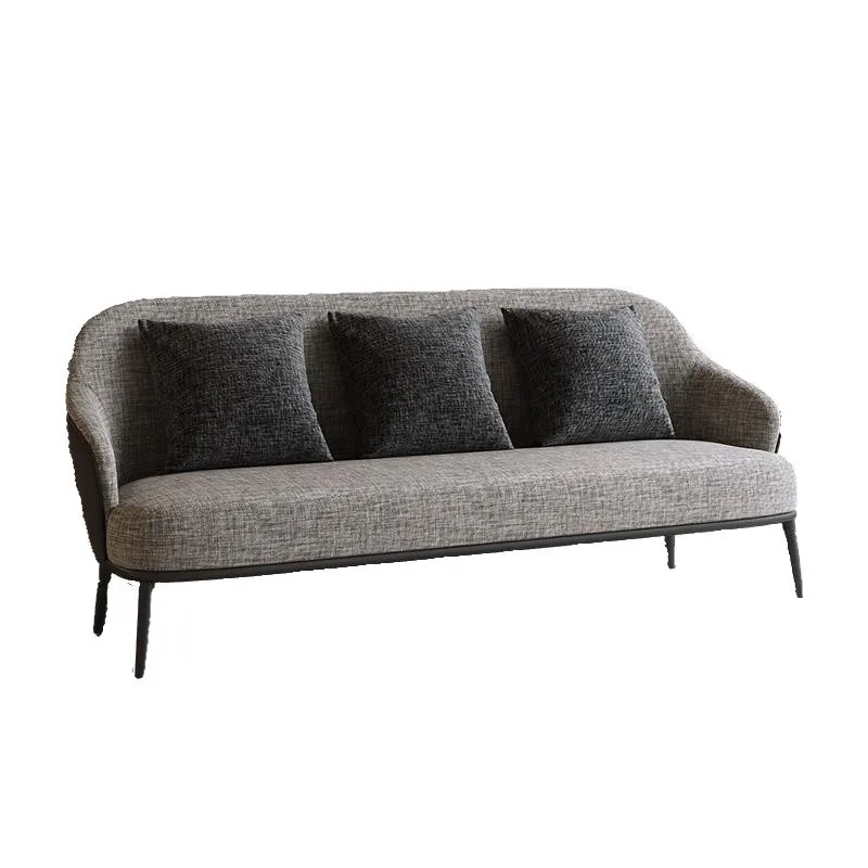 New Chinese single chair negotiation table and chair combination leisure sofa light luxury leisure chair office sofa business