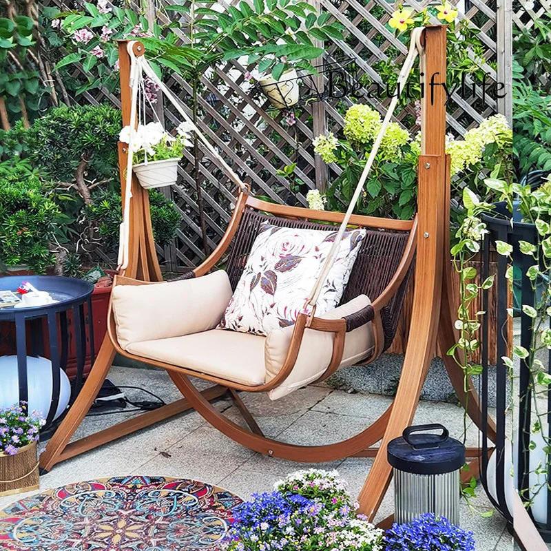 

Outdoor swing courtyard hammock double hammock garden balcony hanging chair designer good-looking