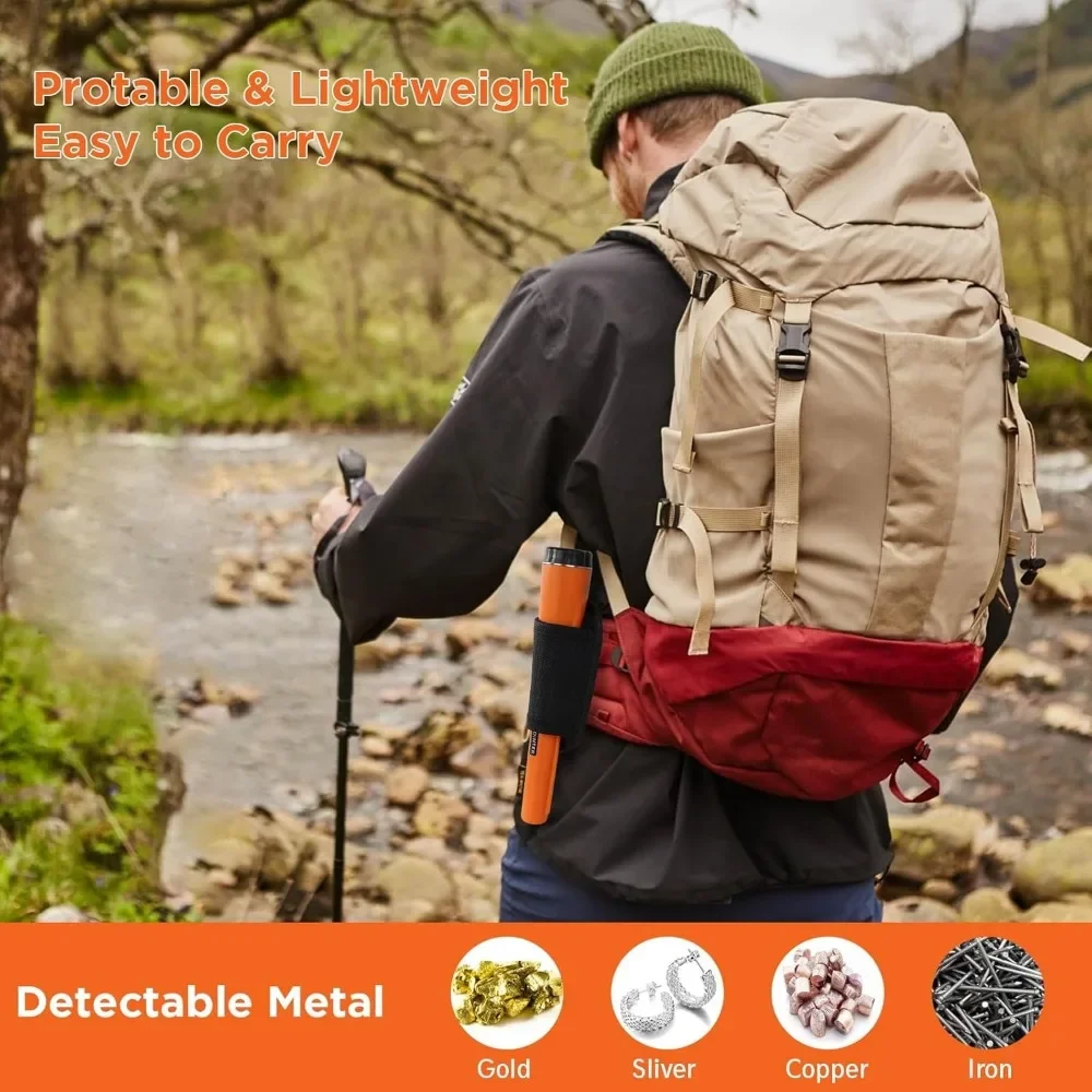 Metal Detector Positioning Rod Handheld Underground GP Pointer Handheld Waterproof High Sensitivity Security Detector Accurate