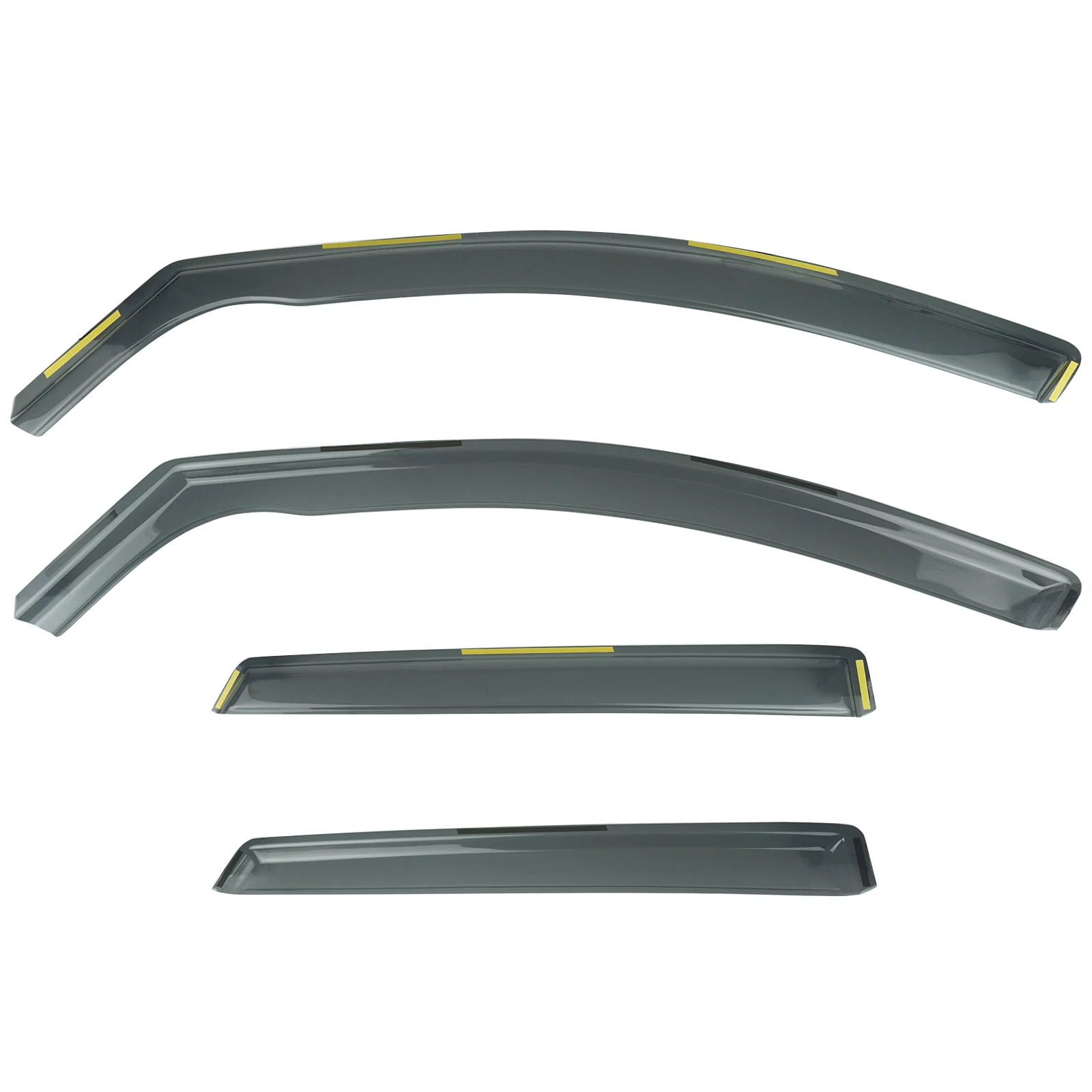 4pcs/set Tint Wind Deflectors For Audi A4 B8 8K5 Estate AVANT 5-Door 2009-2015 Window Edgevisors Wind Rain Sun Guard Deflector