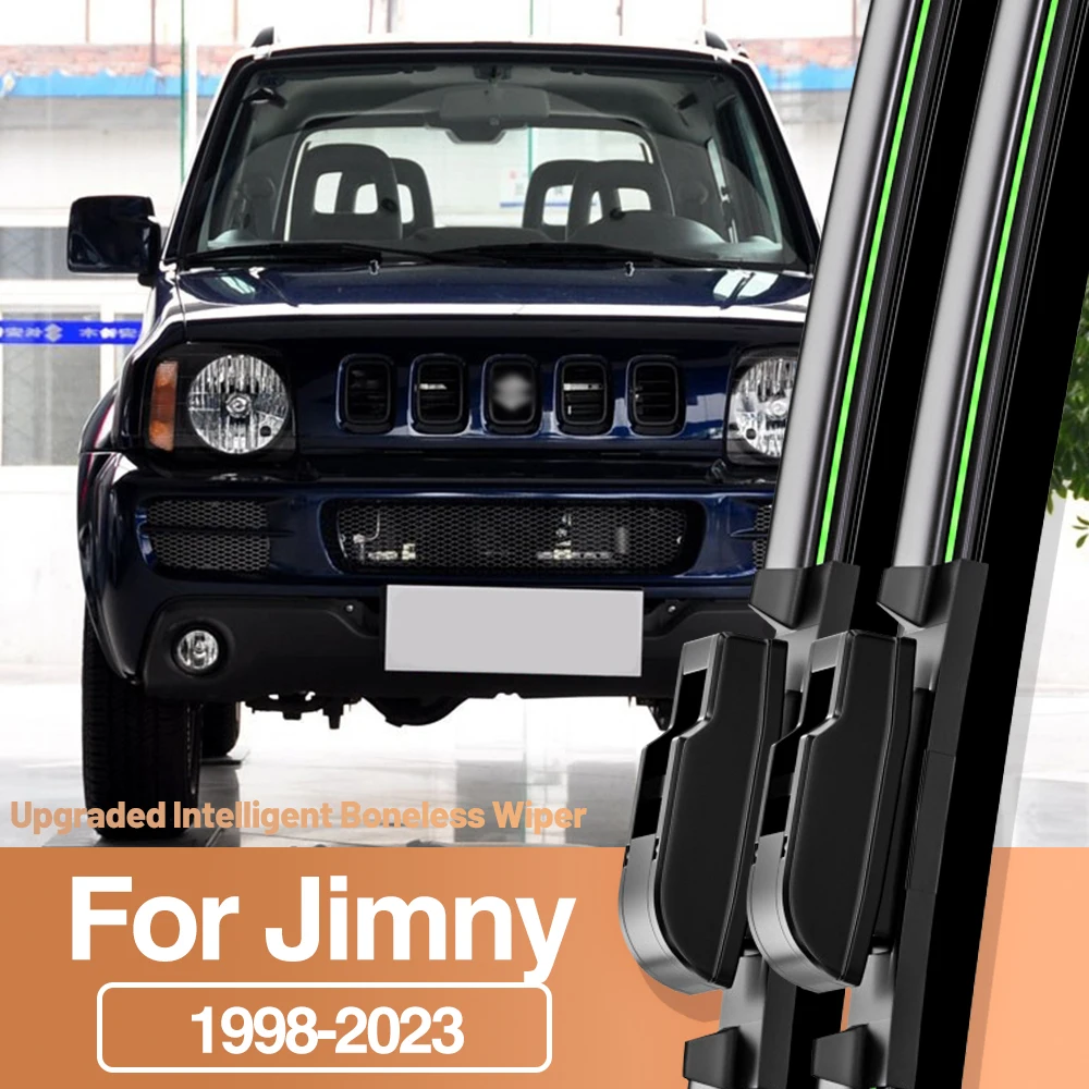 2x Für Suzuki Jimny JB23 JB43 JB33 JB53 JB74 JB64 Sierra 1998-2023 Frontscheibe Wischer Klingen Windschutzscheibe zubehör 2018