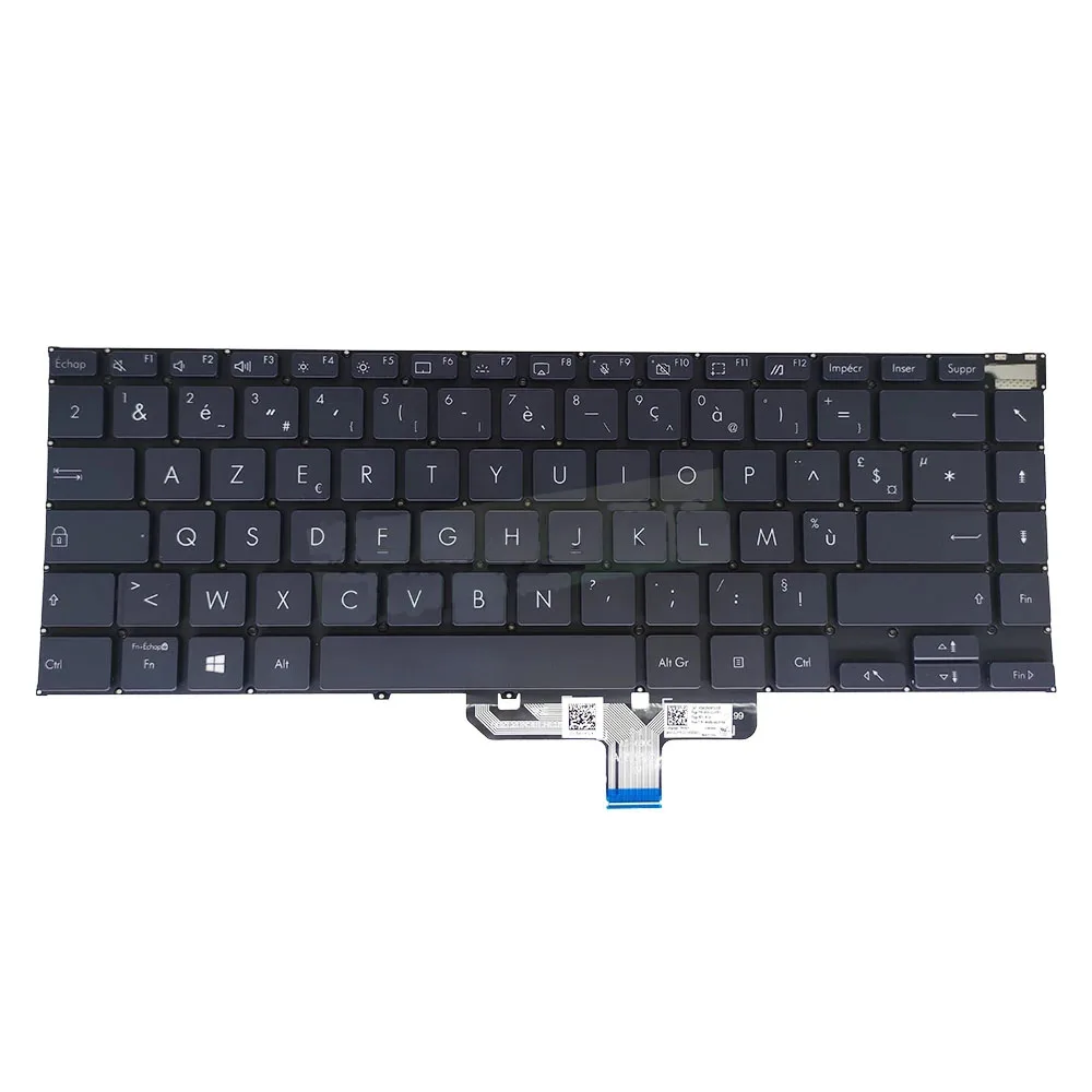 

For Asus ZENBOOK FLIP UX5400E UX5400EA UX5400EG 0KNB0-4602FR00 0KN1-DJ1FR12 French FR backlit clavier keyboard