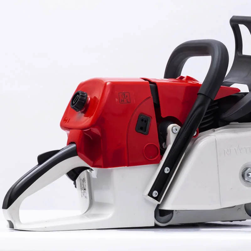 منشار سلسلة كبير لقطع الأشجار Ms660 92cc آلة قطع الخشب بالمنشار البنزين