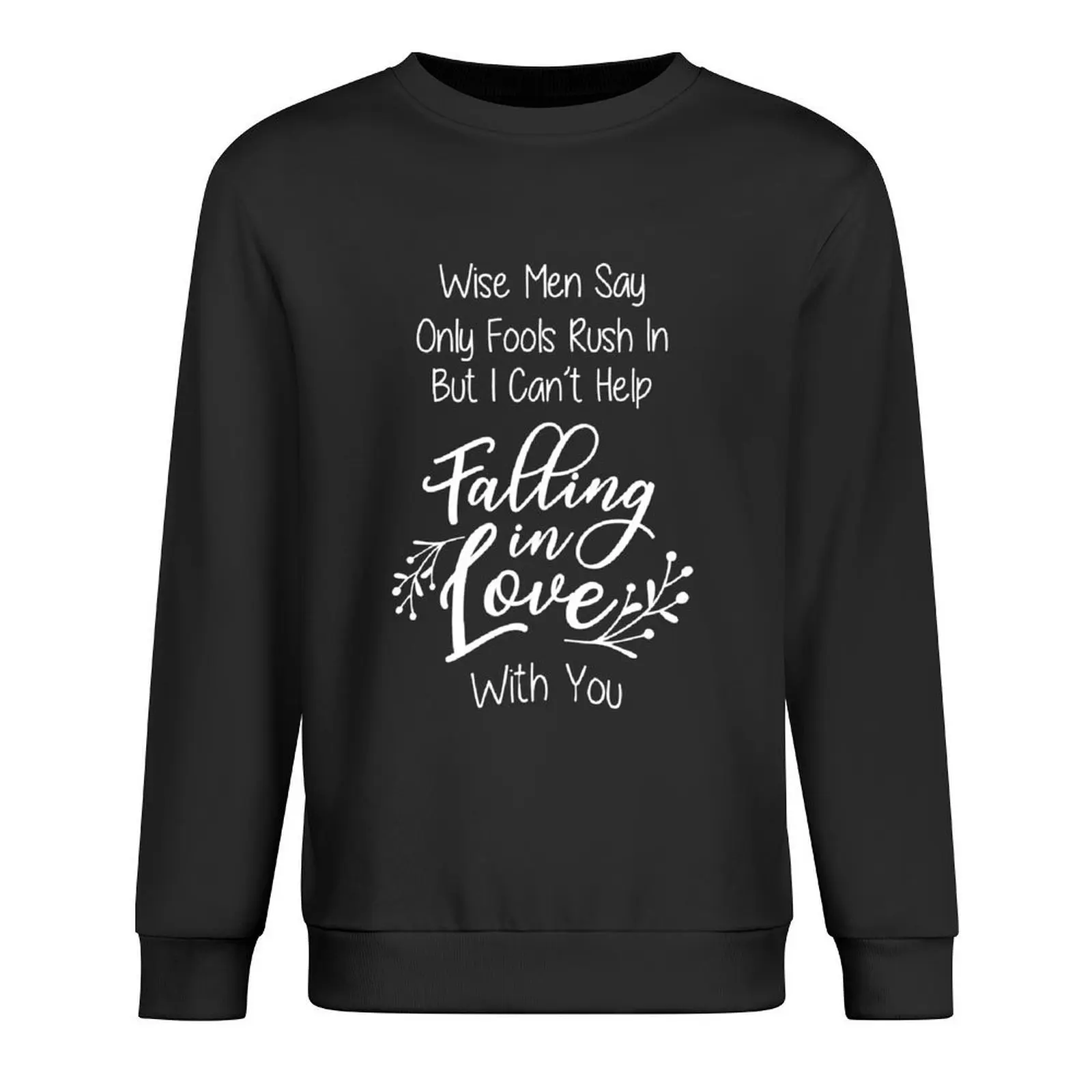 Wise Men Say Only Fools Rush Пуловер блузка одежда в корейском стиле осенняя куртка мужская мужская одежда спортивная толстовка мужская