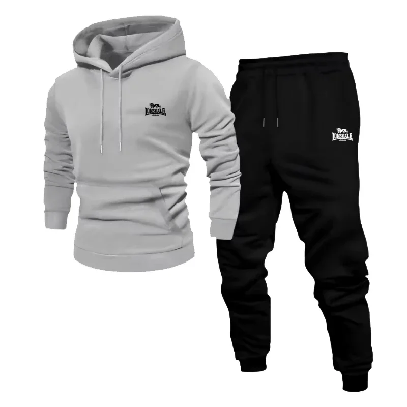 

Men's soft and comfortable fitness jogging suit long-sleeved sports shirt casual sport pants suitable for both autumn and winter