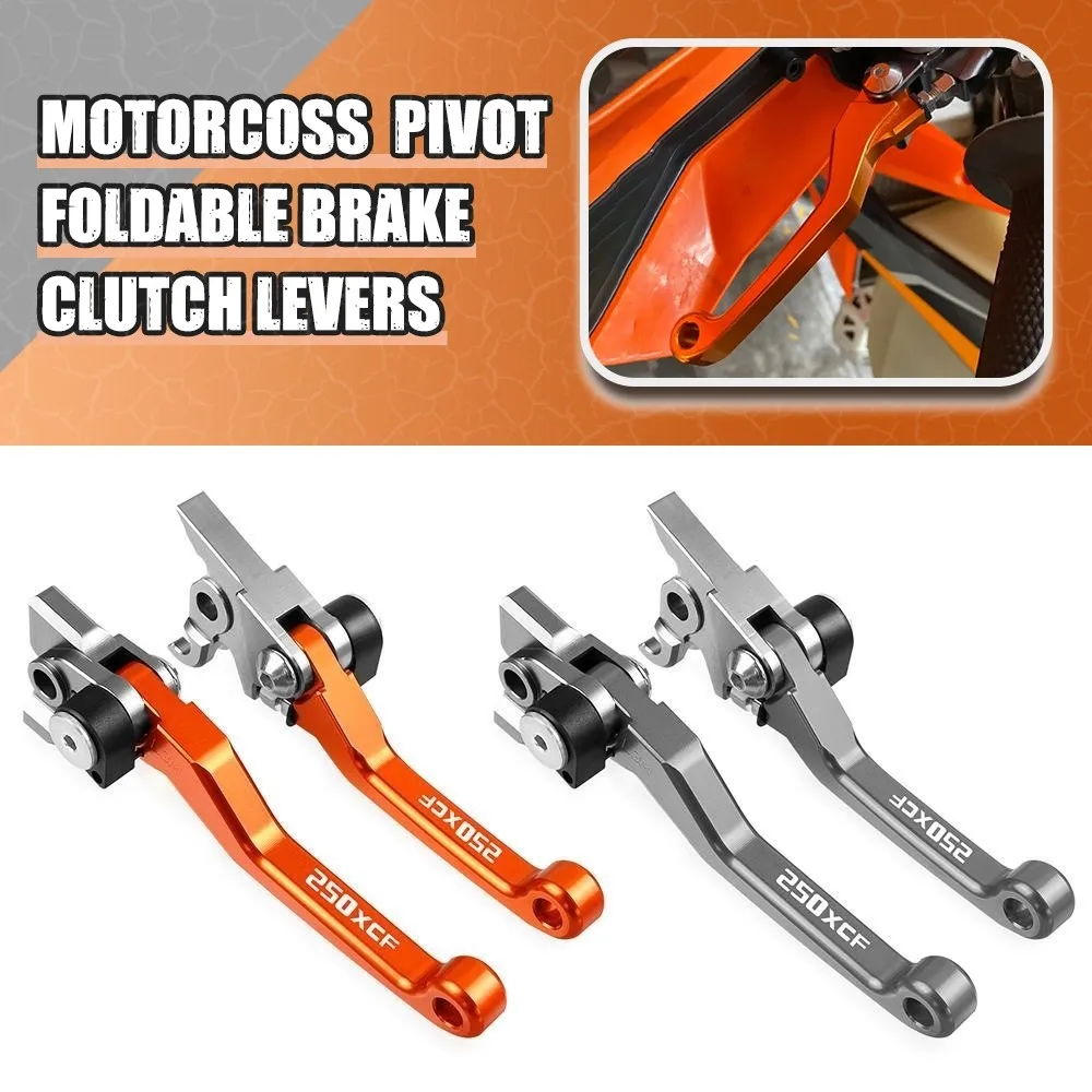 

For KTM 250XCF XCFW 2007 -2018 250 XCF Motocross Foldable Pivot Dirt Bike Brake Clutch Lever Cable Lever Handle Aluminum Parts