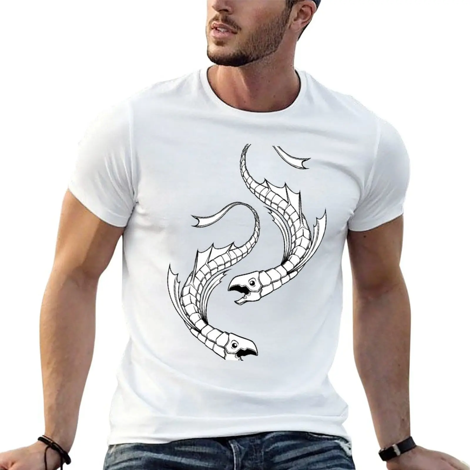 

the nen fish T-Shirt t shirts cotton 100% funny t shirts cotton T-Shirt