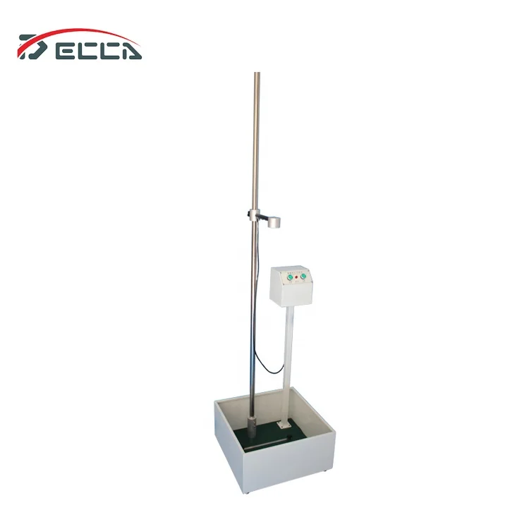 Laboratory instrument impact resistance test ceramic glass drop ball testing machine