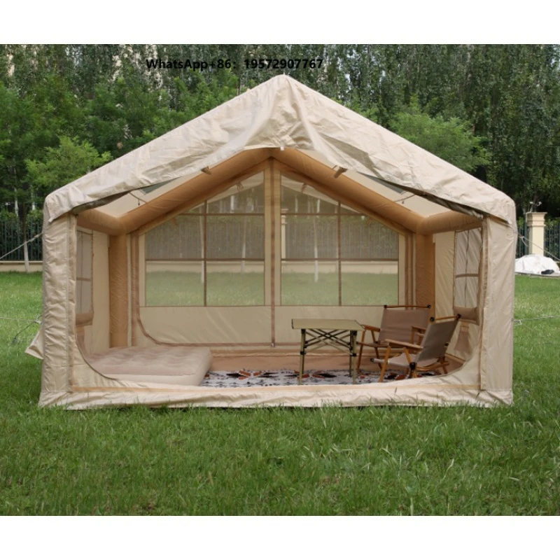 Hot-selling Family Outdoor Oxford Cloth Inflatable Camping Tents