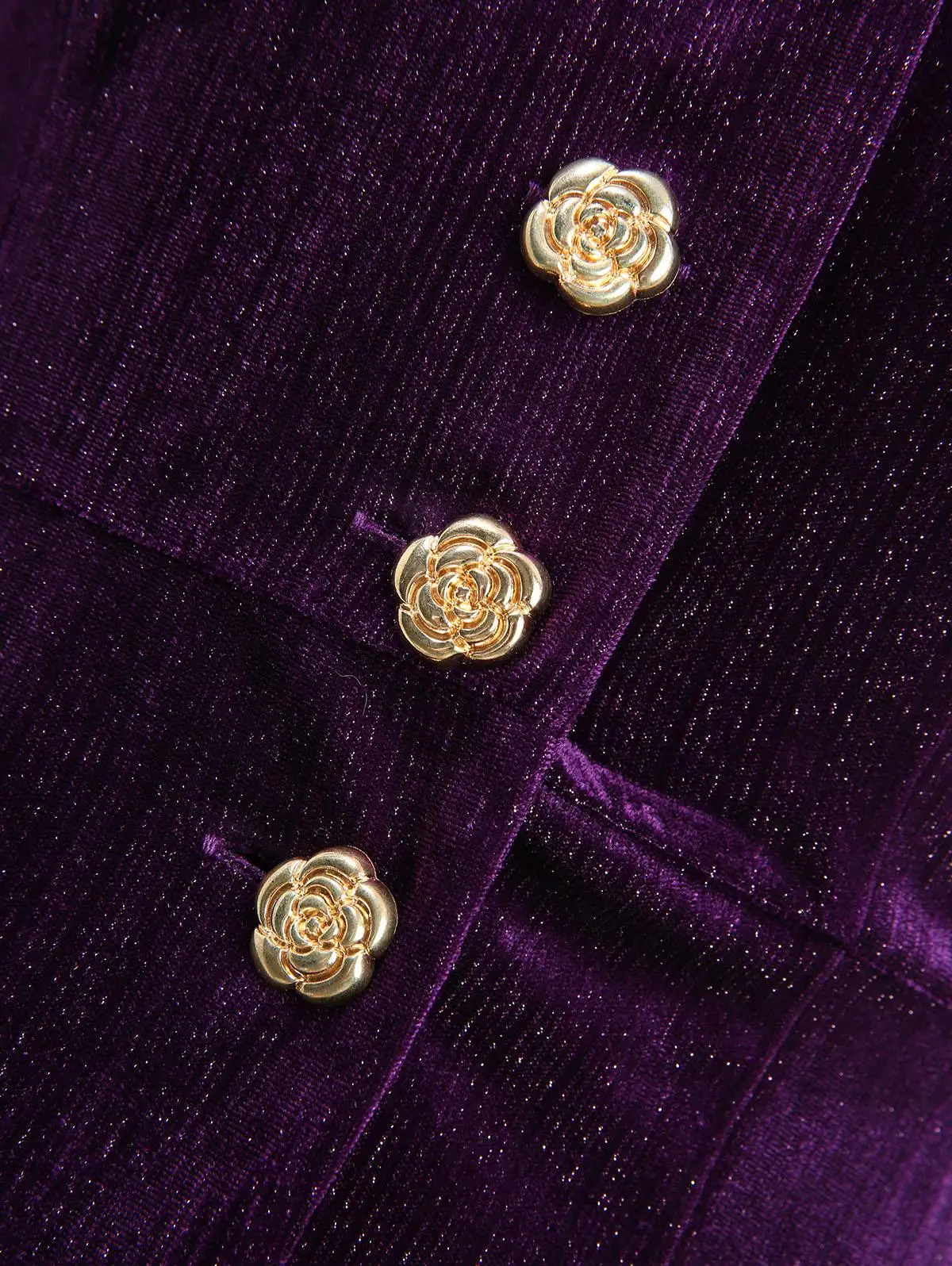 ROSEGAL Cappotto con cappuccio asimmetrico con volant taglie forti Capispalla autunnale da donna Cappotti casual con bottoni a maniche lunghe viola