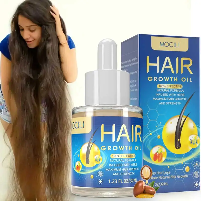 

Масло для волос для мужчин и женщин, укрепляет волосы, с витамином Е и лицием, делает густой тонкие волосы, здоровый уход за волосами, 32 мл