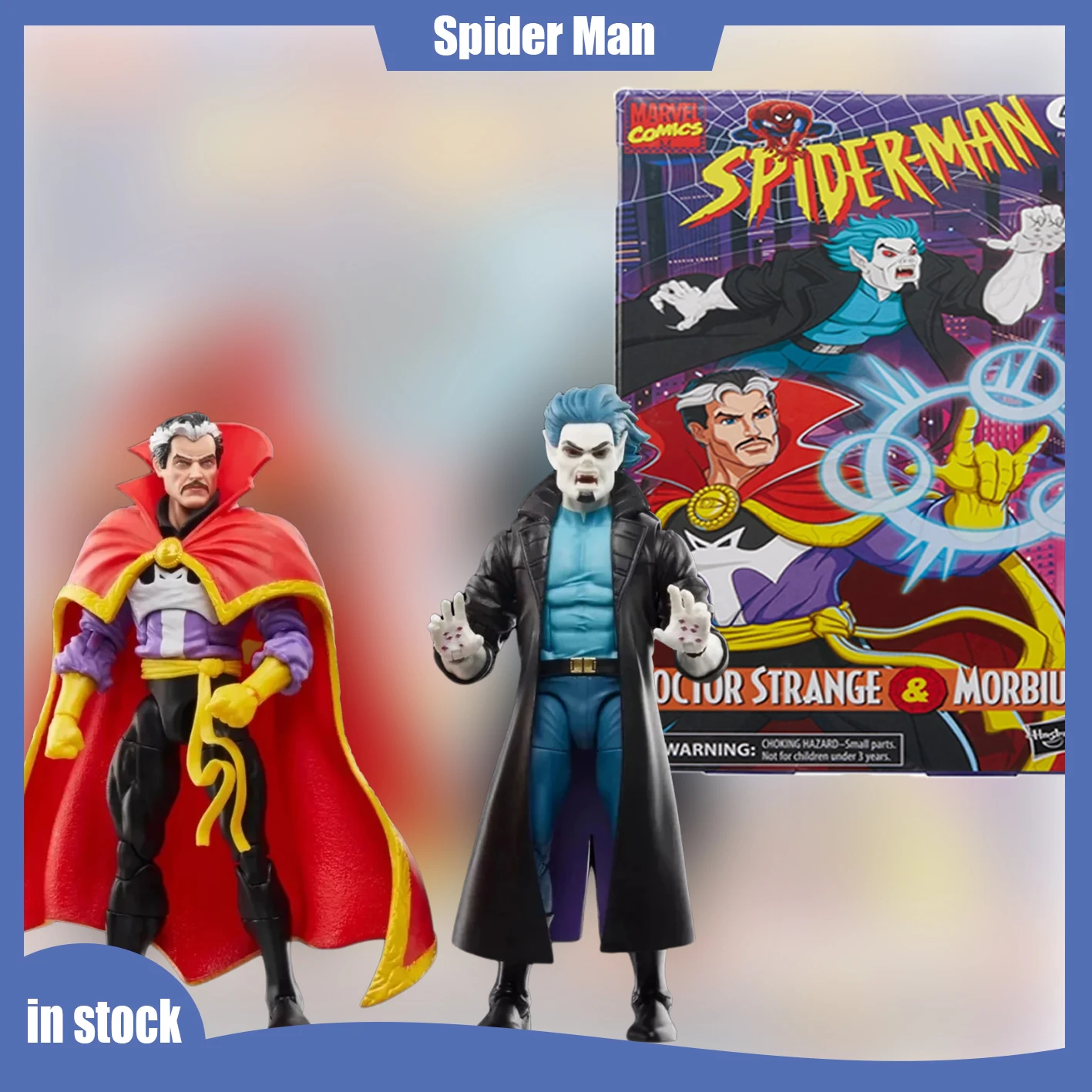 

Marvel Legends Spider Man Comics Doctor Strange & Morbius 6" Anime Figurine Action Figure Toys Doll Collection Model Kids Gifts