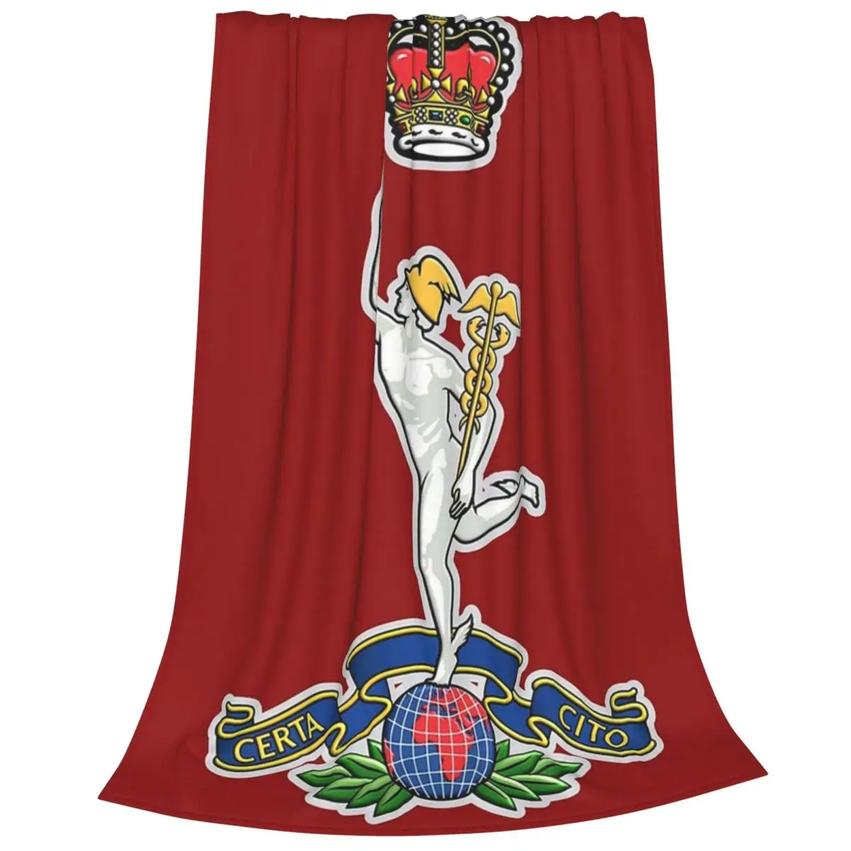 Royal Corps Of Signals Blankets Flannel Super Soft Sofa Throw Blankets For Couch Bedding Travel Throws Bedspread Quilt