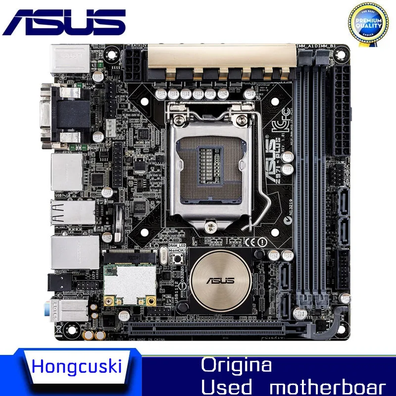 For ASUS Z97I-PLUS original motherboard Socket LGA 1150 DDR3 Z97 SATA3 USB3.0 Desktop Motherboard