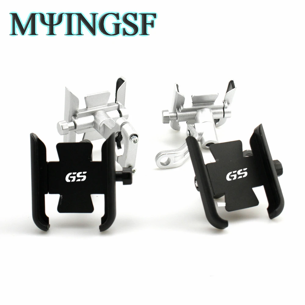 

For BMW F650GS F700GS F800GS F750GS F850GS C650GS R1200GS R1250GS Motorcycle CNC Handlebar Mobile Phone Holder GPS Stand Bracket