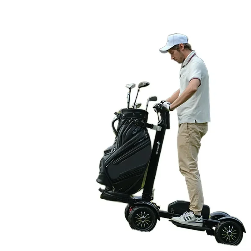 

Adults Golf Electric Scooter 2400W Dual Motor 20AH Lithium Battery 4-Wheel with LED Display Aluminium Material Golf Kart 30-45KM