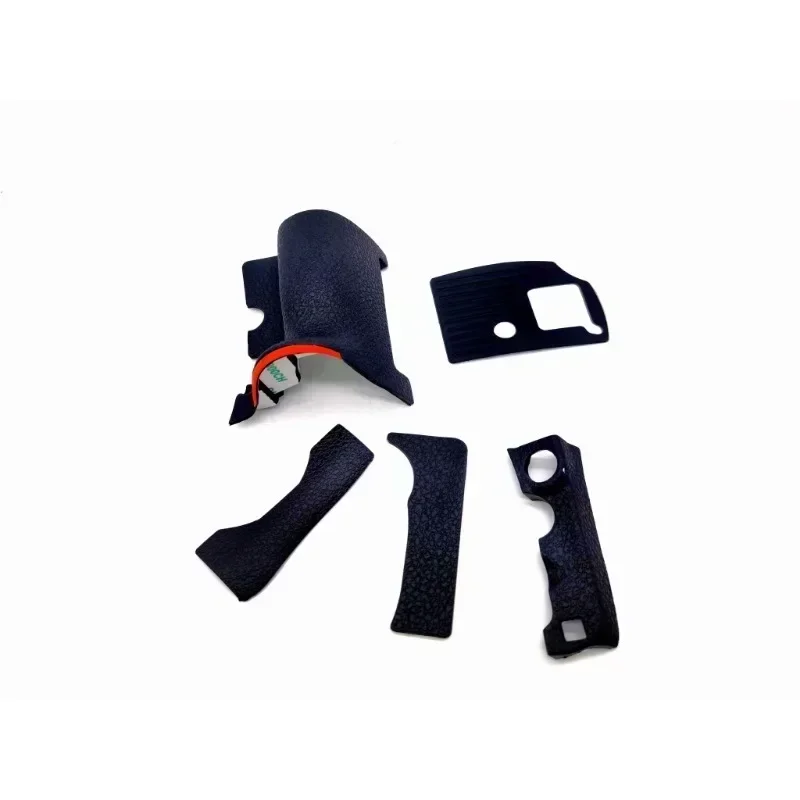 5 Pcs For Nikon D810 Body Rubber Grip / Bottom / Rear Thumb / Back/ Front Side  Rubber Cover Camera Replacement Spare Part