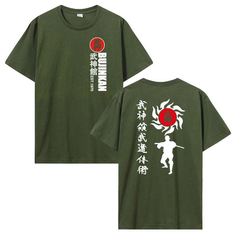 New Bujinkan Ninjutsu Est 1910 Karate Dai Shin Dojo Taijutsu Retro T Shirt Men Cotton O-neck Tshirt Hip Hop Tees Tops Harajuku