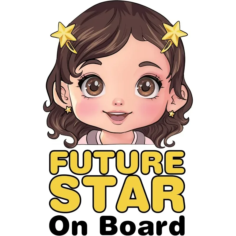 Custom Cartoon Baby on Board Sticker PVC Reflective Safety Sign for Car Windows Blue Boy - view 6