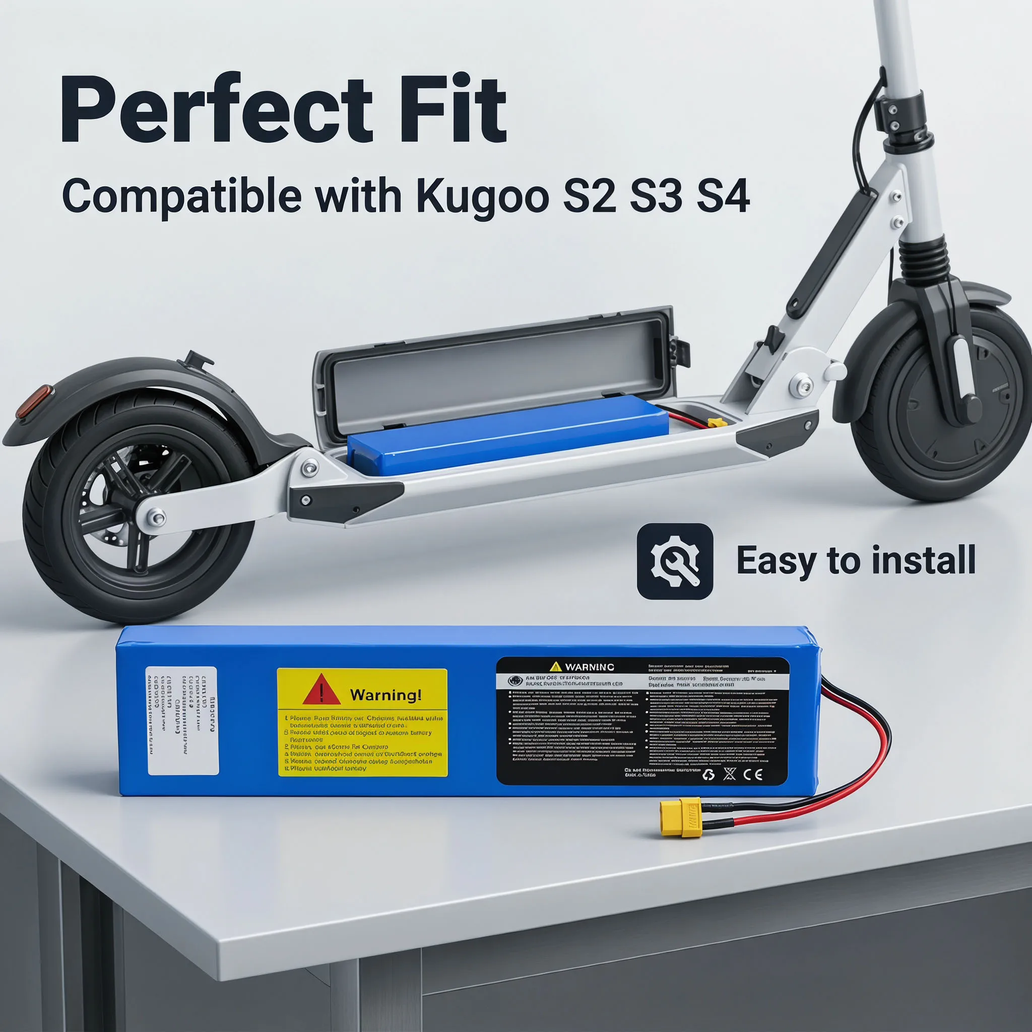 

36V 10S3P 7800mAh 18650 Battery Pack with BMS Board for Kugoo S2/S3/S4 High Power Electric Scooter battery