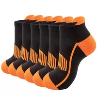 2/5 Pairs Organic Cotton Women Socks Ankle Breathable Run Sports Sock Black Pink Casual Athletic Summer Thin Men Short Sokke