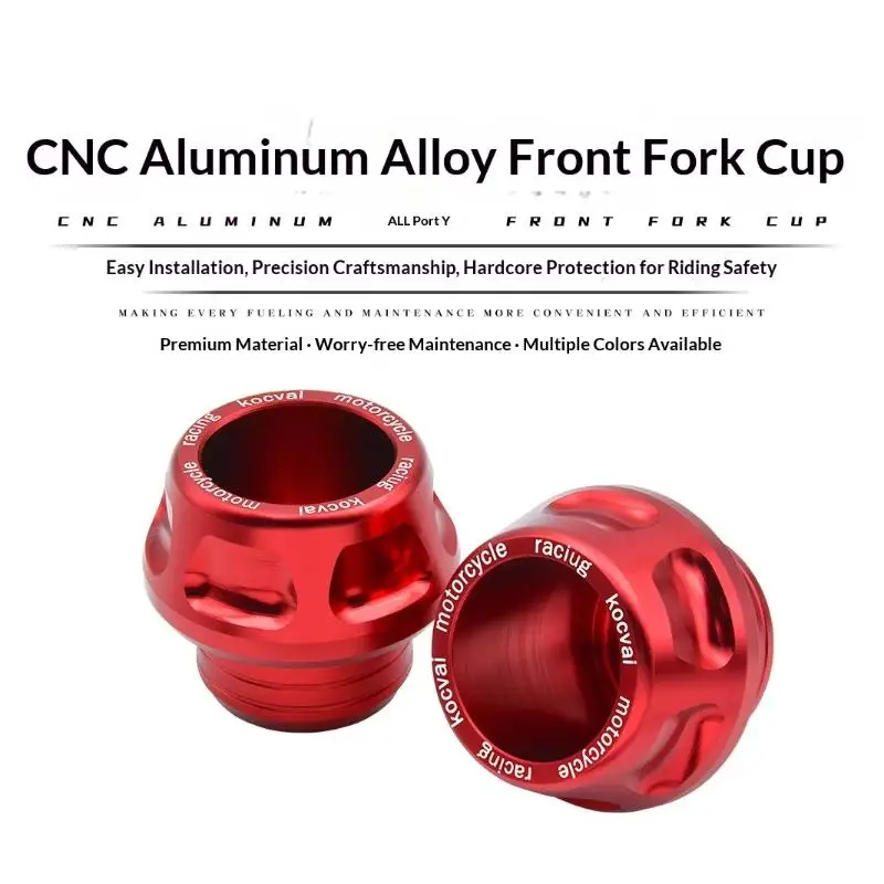 Replacement Motorcycle Front Fork Frame Sliders Accessory Wheel Crash Protector For Moped Scooters Durable Replace Parts